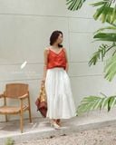  Camilia Top - Đỏ cam 