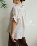  Eryn Shirt - Sọc be 