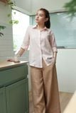  Mộc Shirts - Sọc hồng 