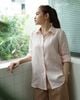  Mộc Shirts - Sọc hồng 