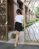  Wrap Skort - Đen 