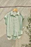  Gathie Shirt - Xanh mint pastel 