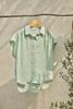  Gathie Shirt - Xanh mint pastel 