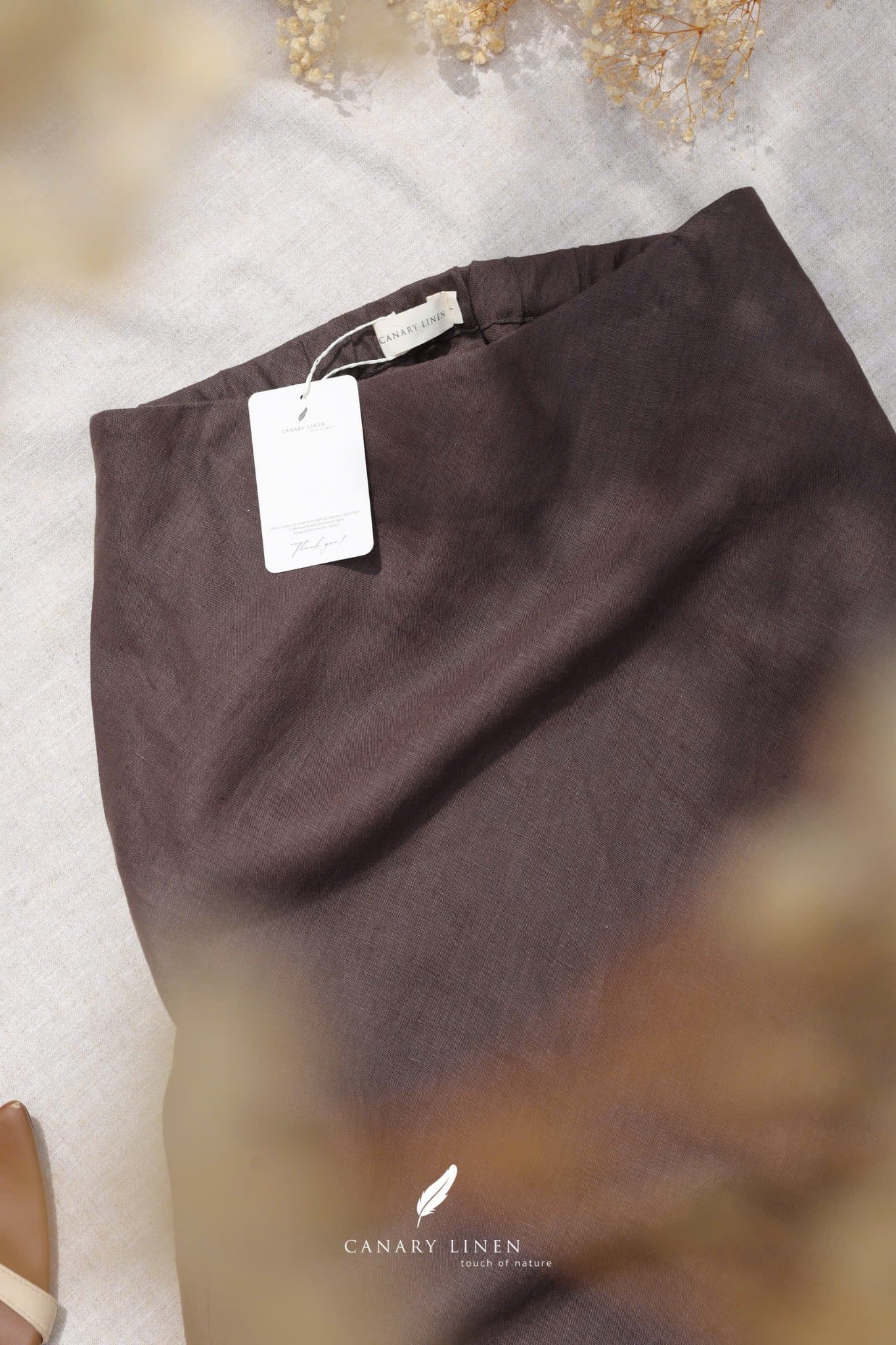  Mie Skirt - Nâu Choco 