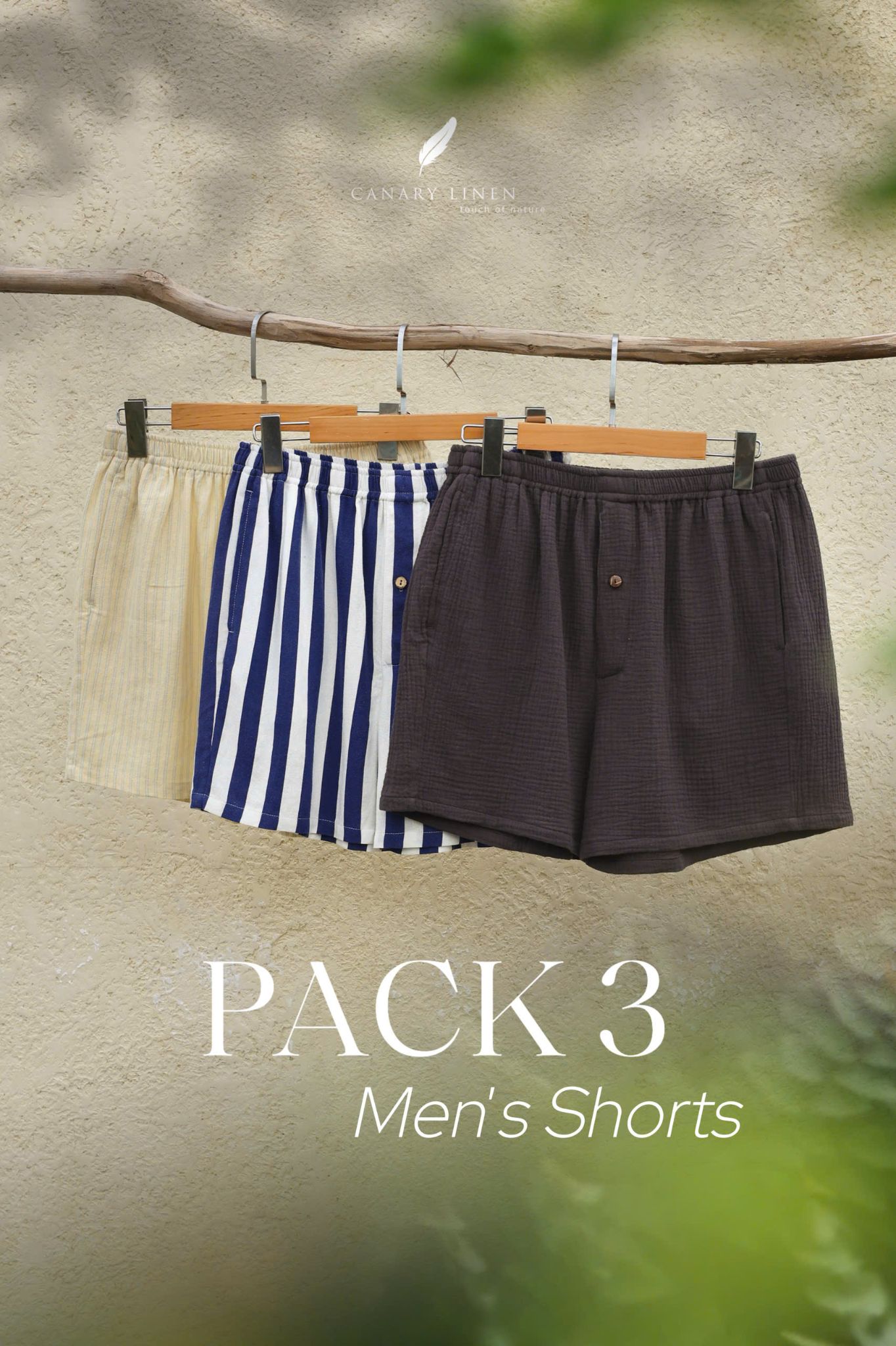  PACK 3 MEN'S SHORTS - 2 