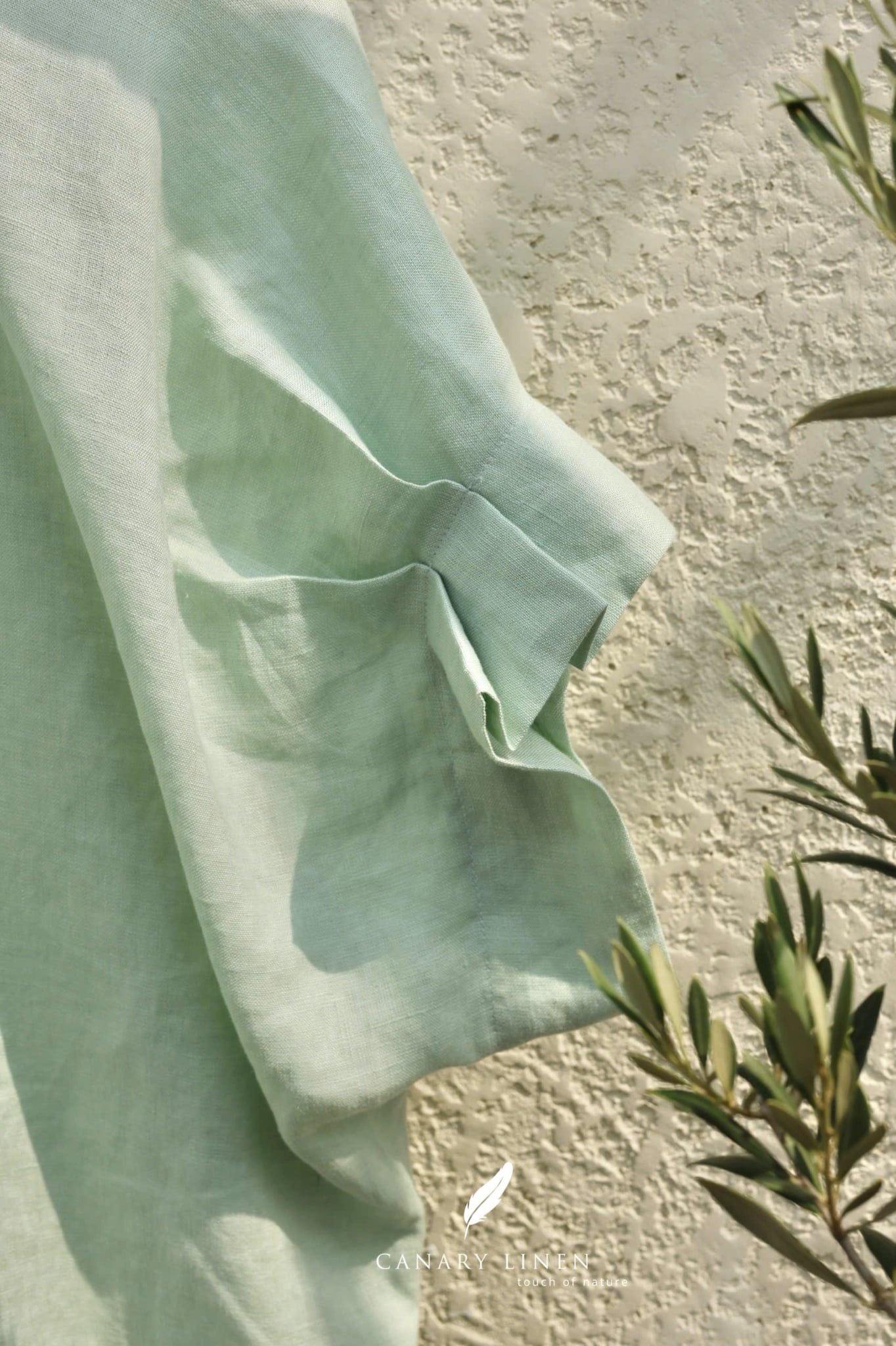  Eryn Shirt - Xanh mint pastel 