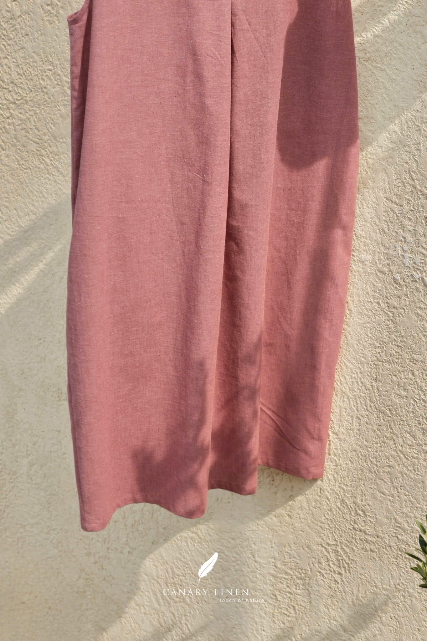  Folie Dress - Hồng đất 