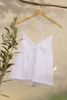 Sway Top - Trắng Linen Cotton 