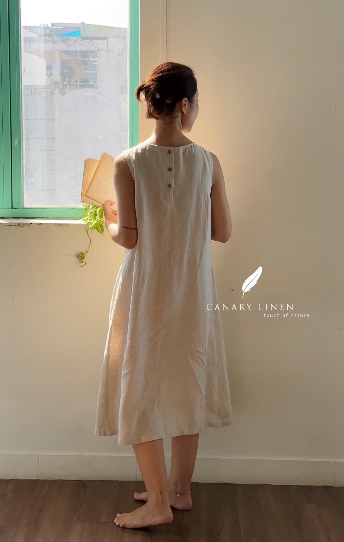  Ivy Dress - Muối tiêu 