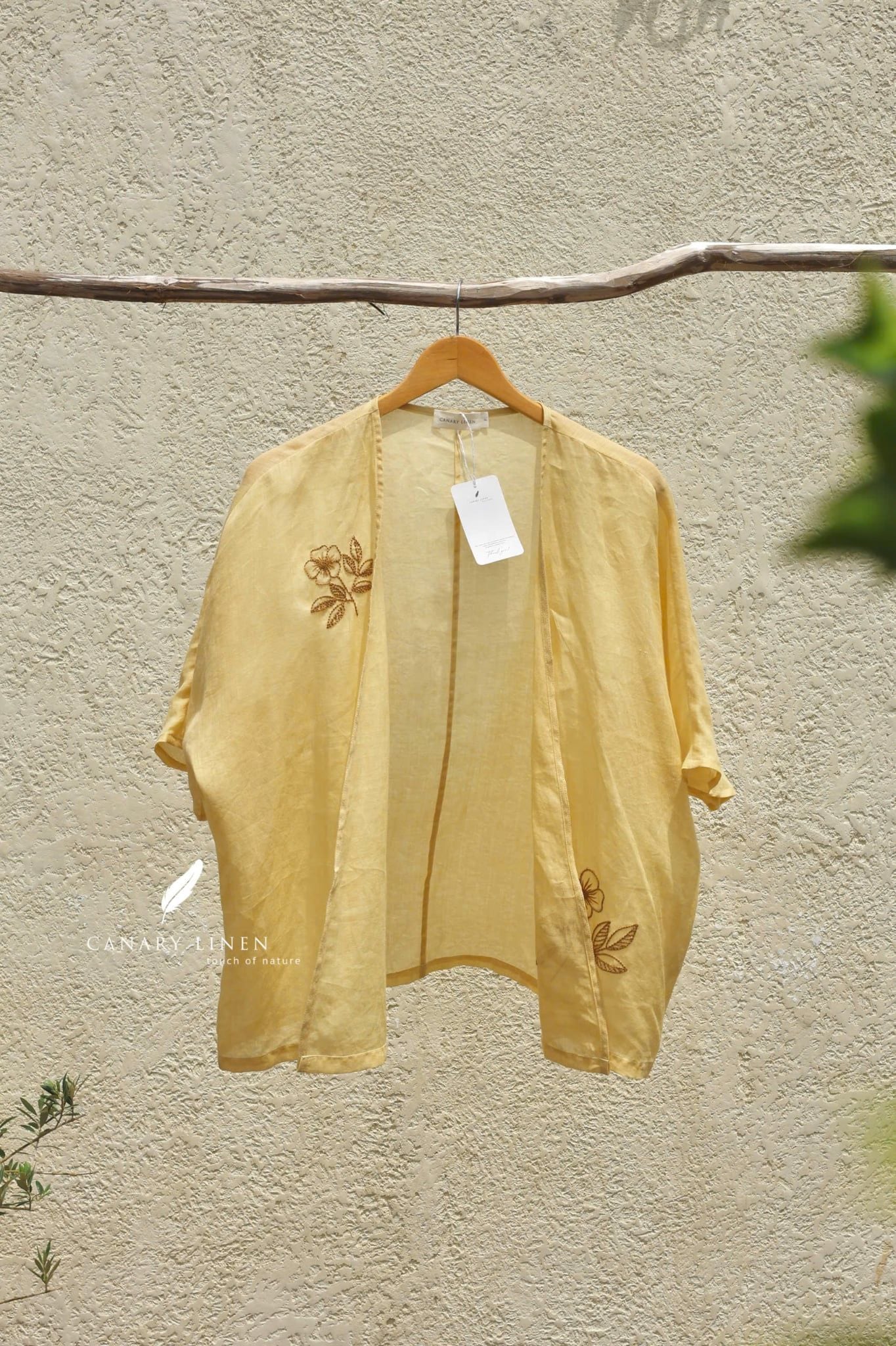  Elia Coat - Vàng kem 