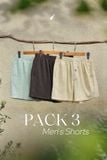  PACK 3 MEN'S SHORTS - 4 