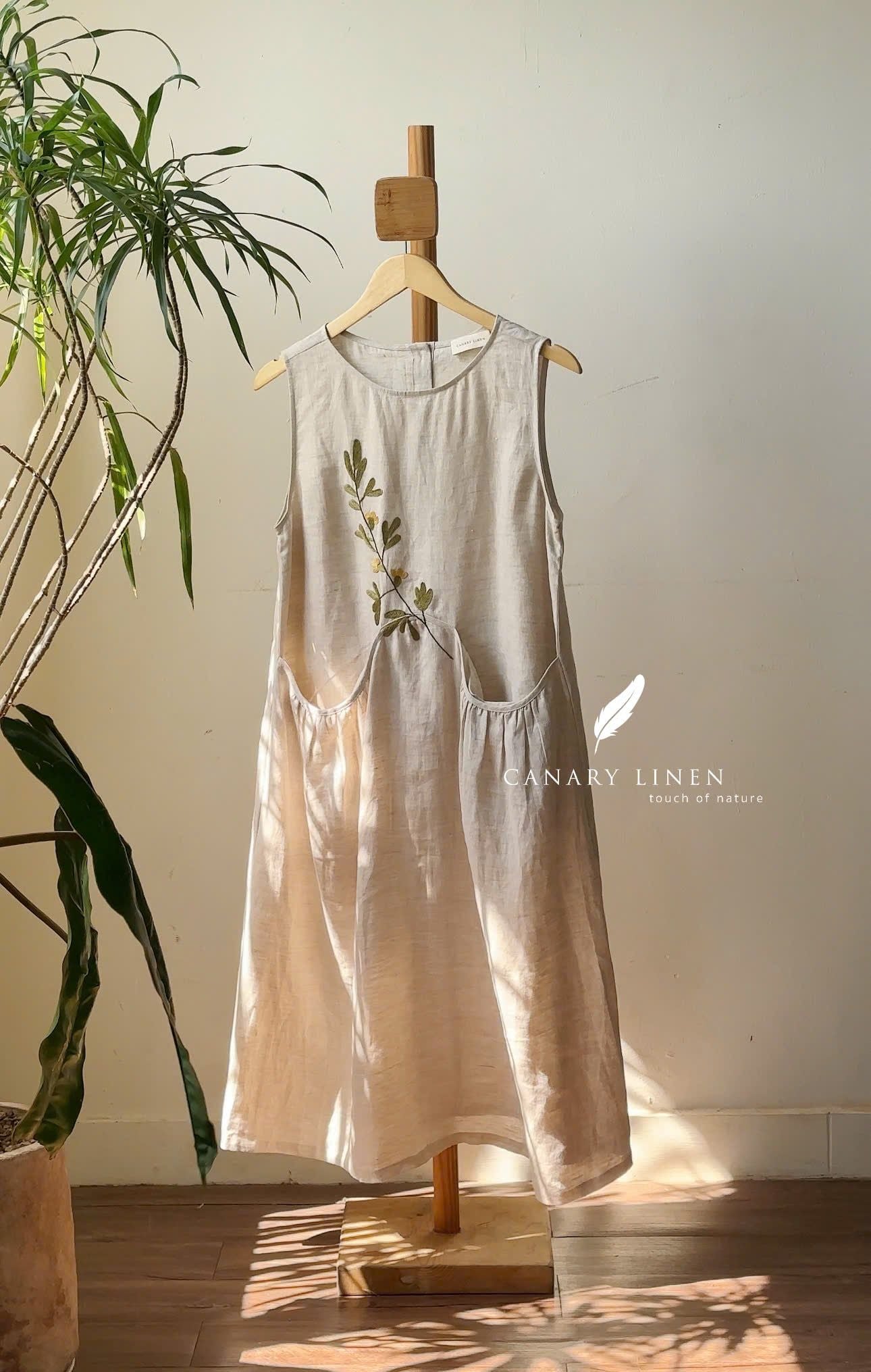  Ivy Dress - Muối tiêu 
