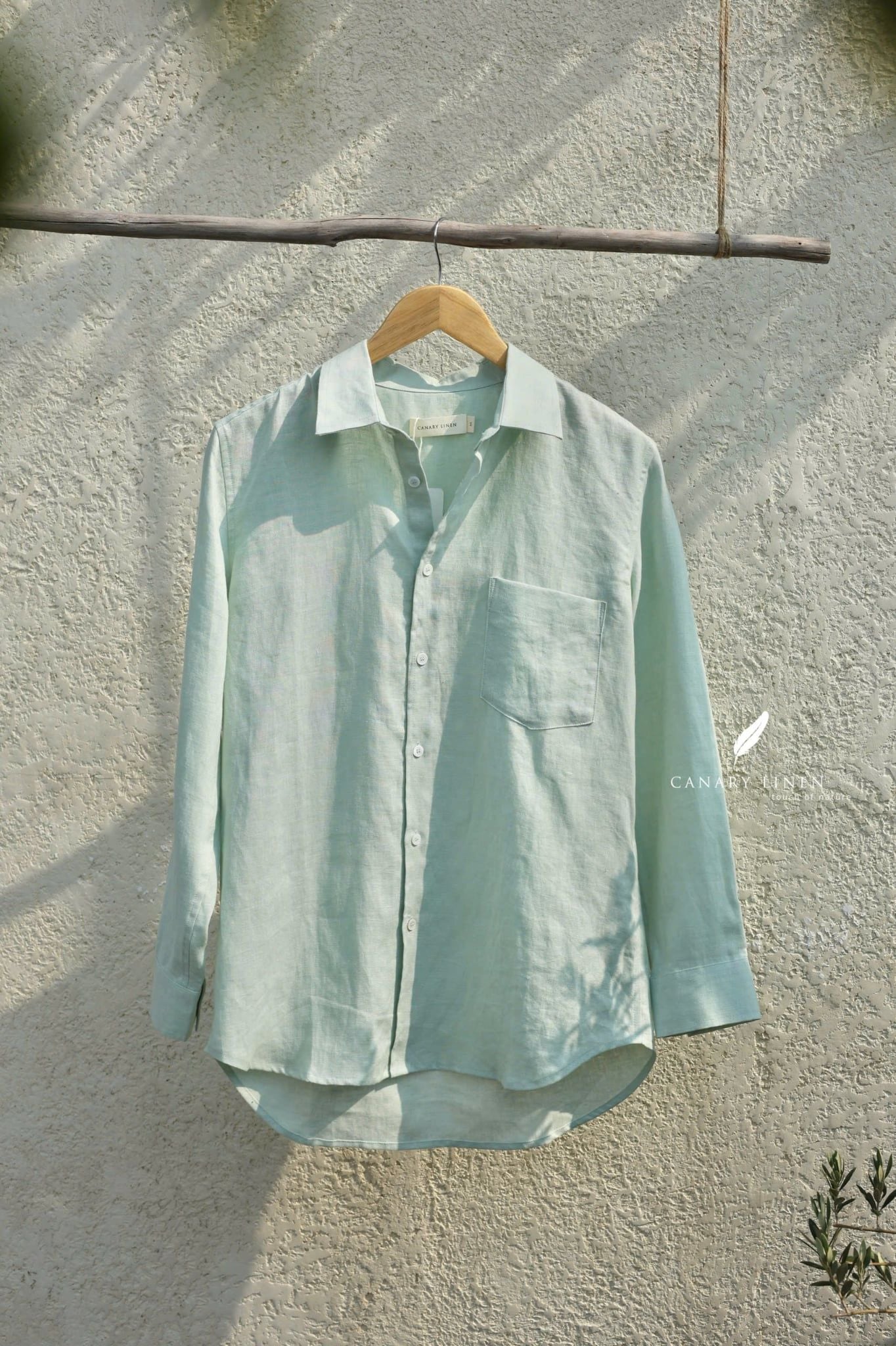  Nomad Shirt - Xanh mint pastel 