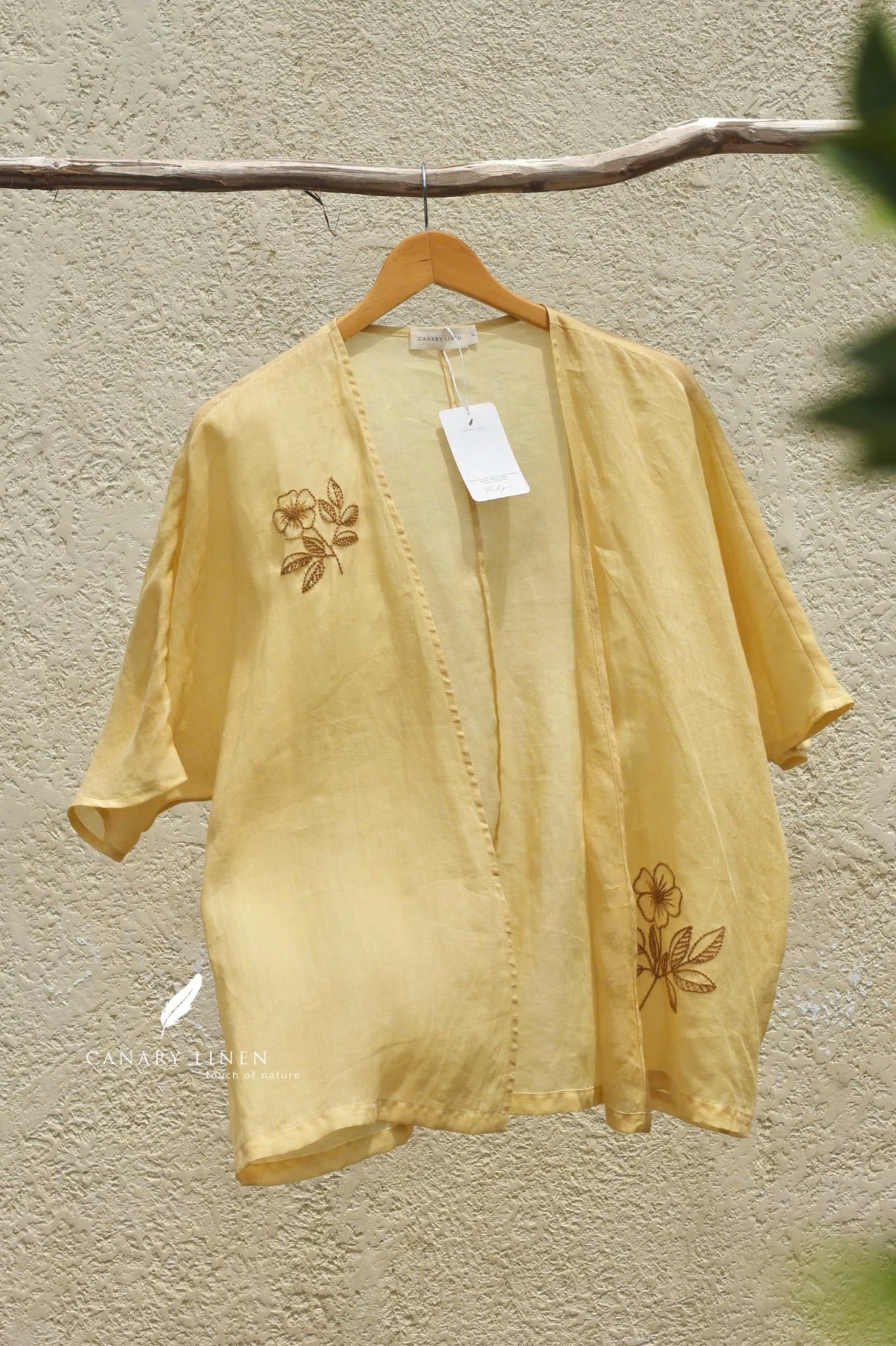  Elia Coat - Vàng kem 