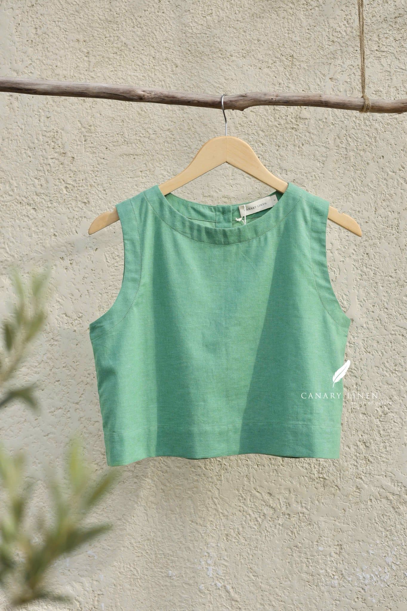  An Croptop - Xanh Ngọc 