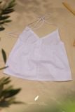  Sway Top - Trắng Linen Cotton 