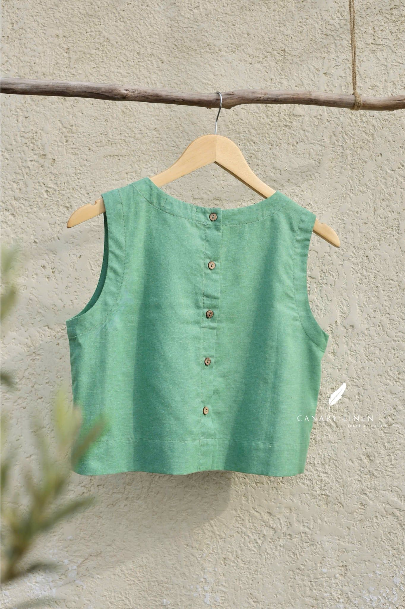  An Croptop - Xanh Ngọc 