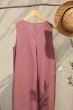  Folie Dress - Hồng đất 