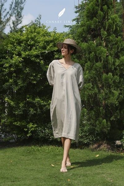  Freya Dress - Muối tiêu 