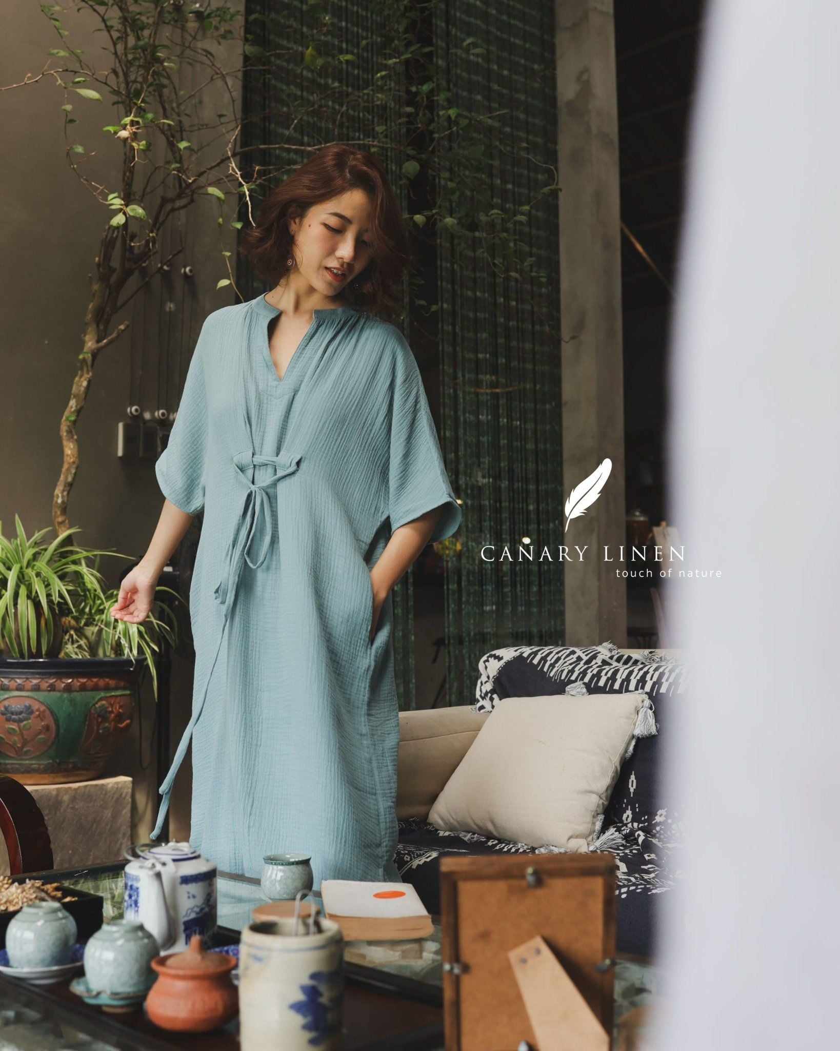  Stella Dress - Xanh ngọc 