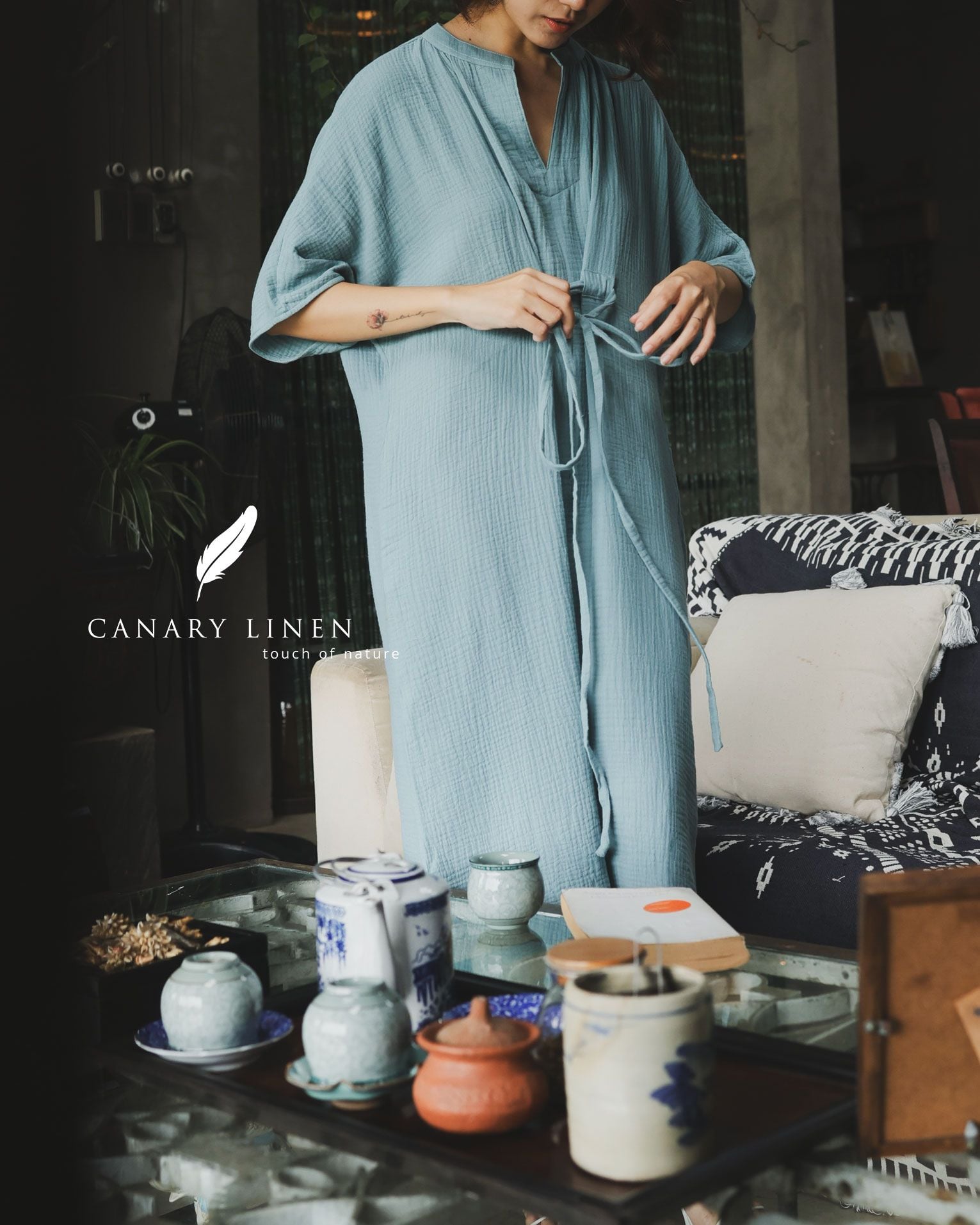  Stella Dress - Xanh ngọc 