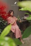  Aira Dress - Hồng dâu 