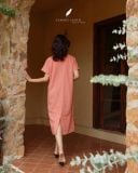  Vella Dress - Hồng cam 