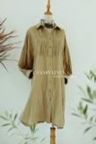  Cinna Dress - Xanh Olive 