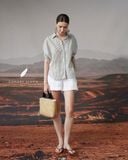  Eryn Shirt - Sọc xám 