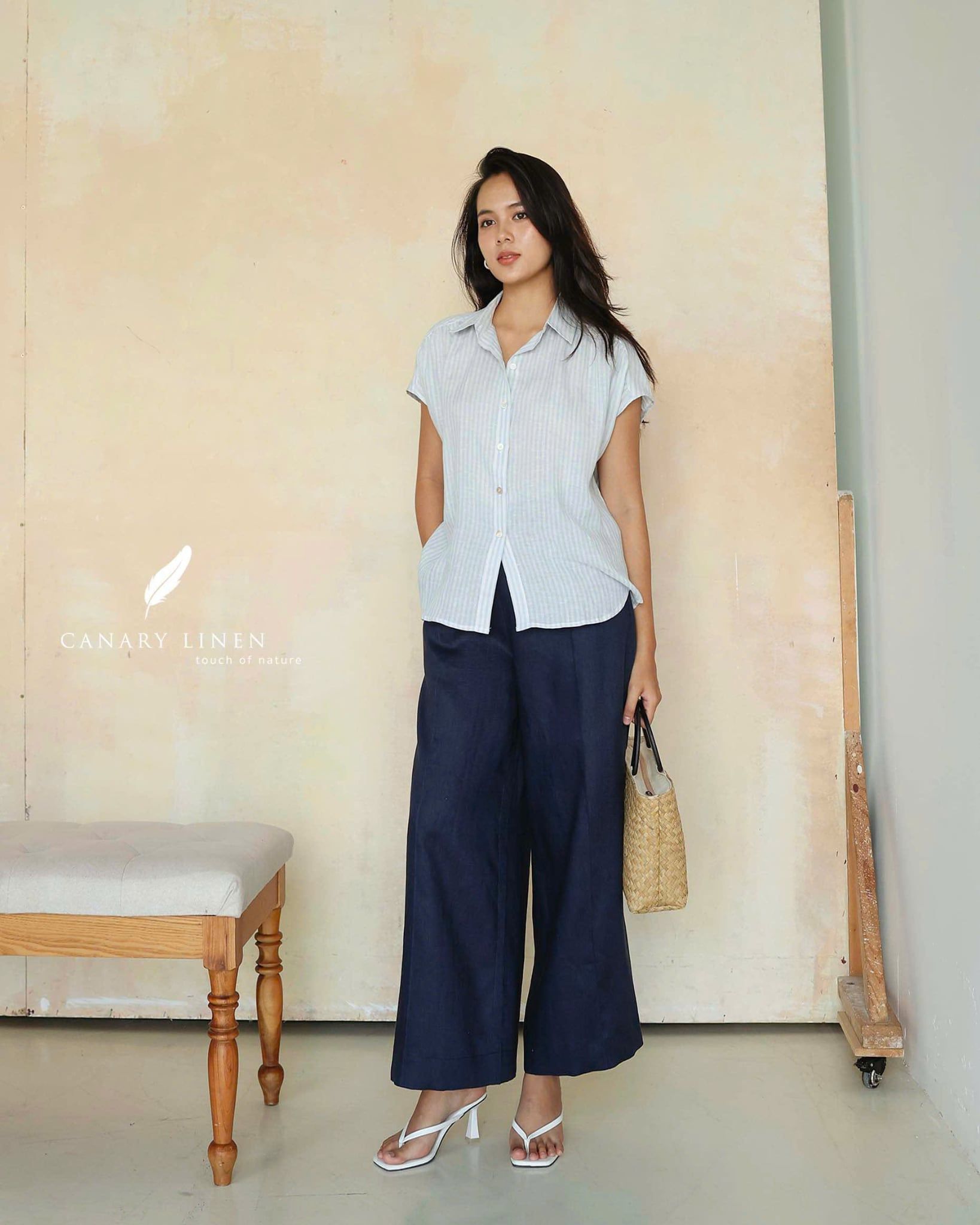  Midline Pants - Xanh navy 