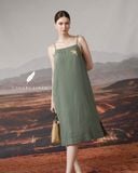  Lavena Dress - Rêu xám 