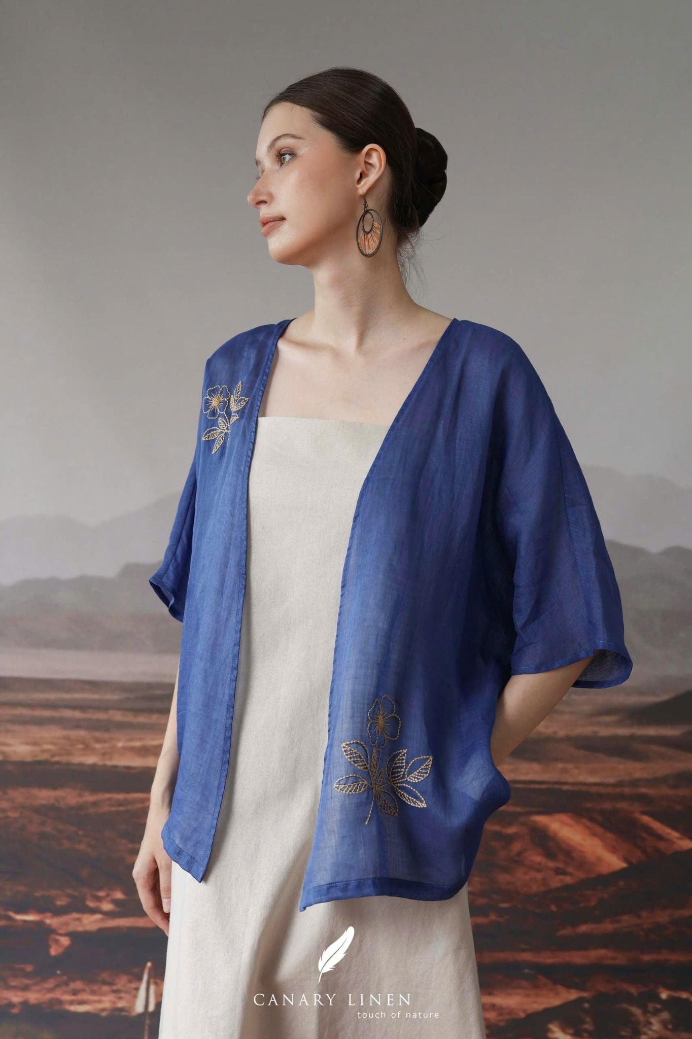  Elia Coat - Xanh Navy 