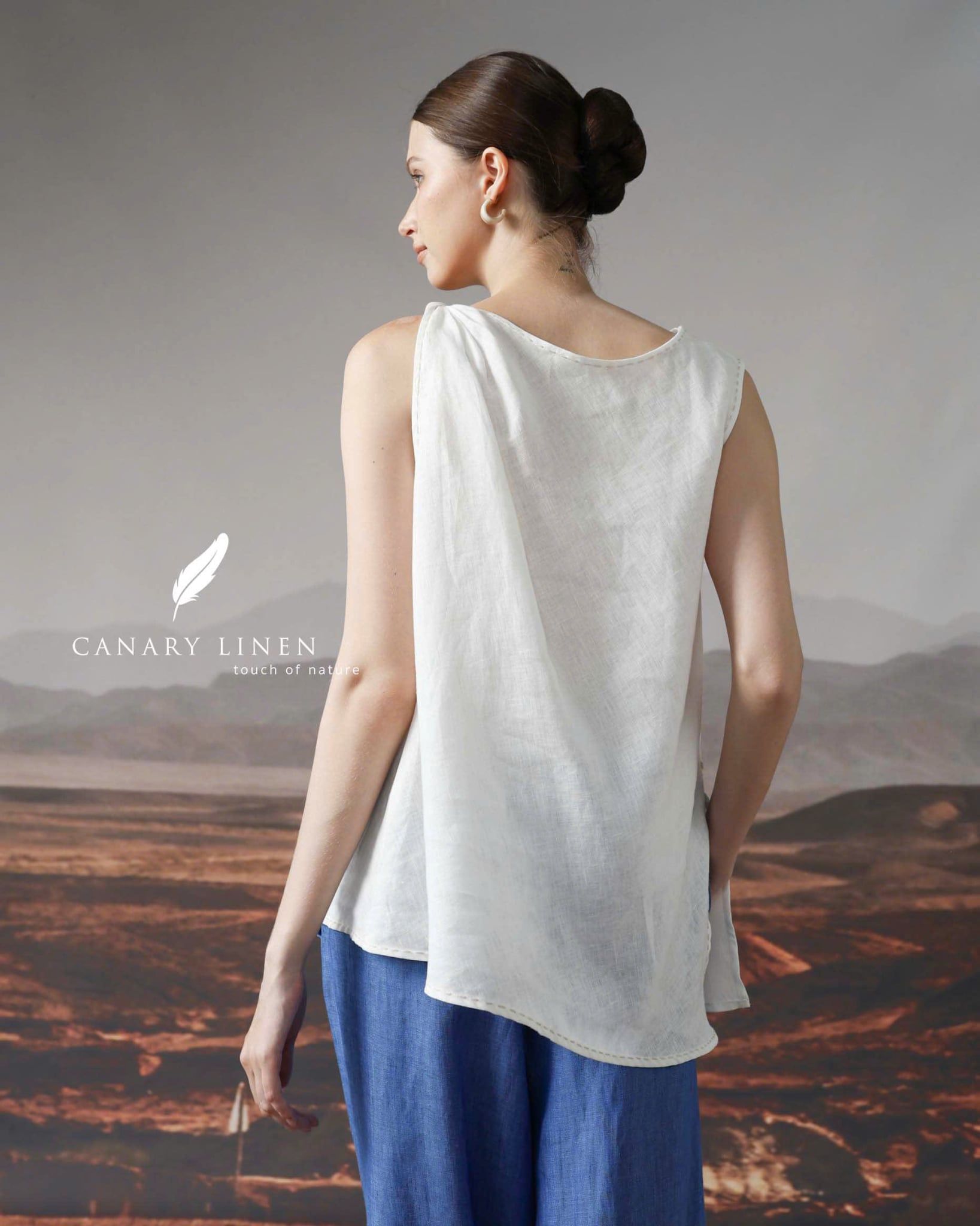  Sage Top - Trắng 