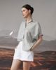  Eryn Shirt - Sọc xám 