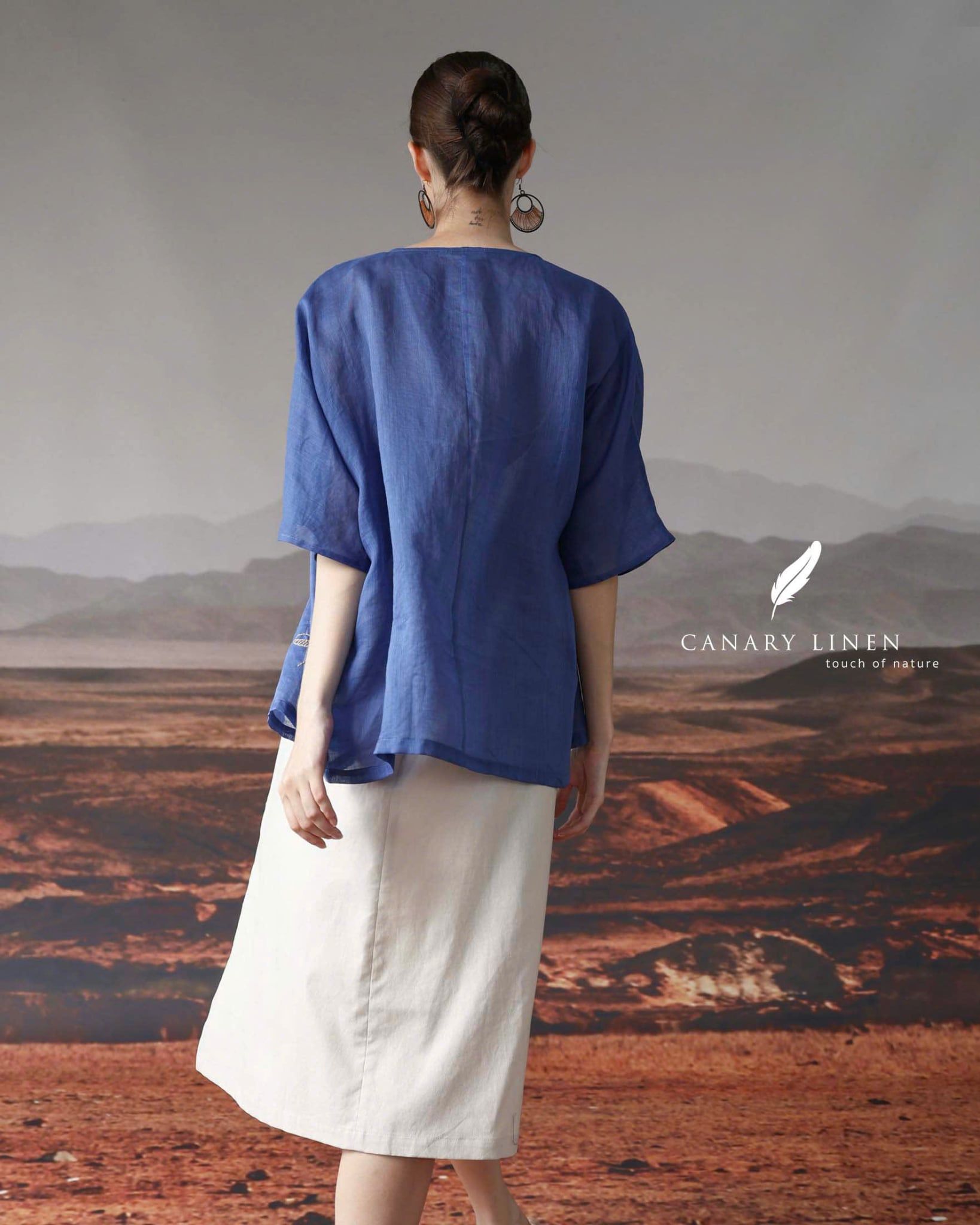  Elia Coat - Xanh Navy 