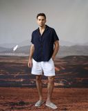  SharpLine Shirt - Xanh navy 