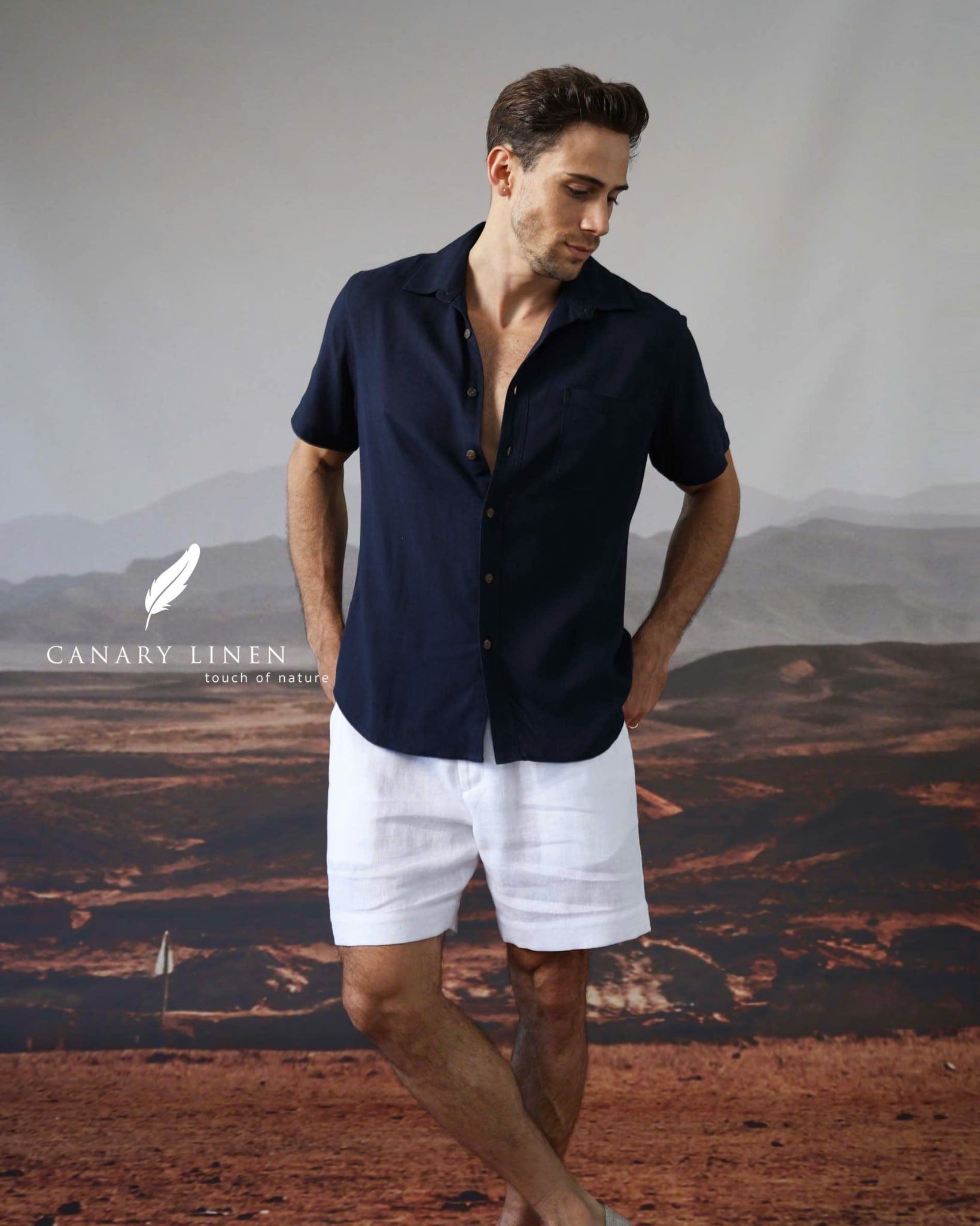  SharpLine Shirt - Xanh navy 