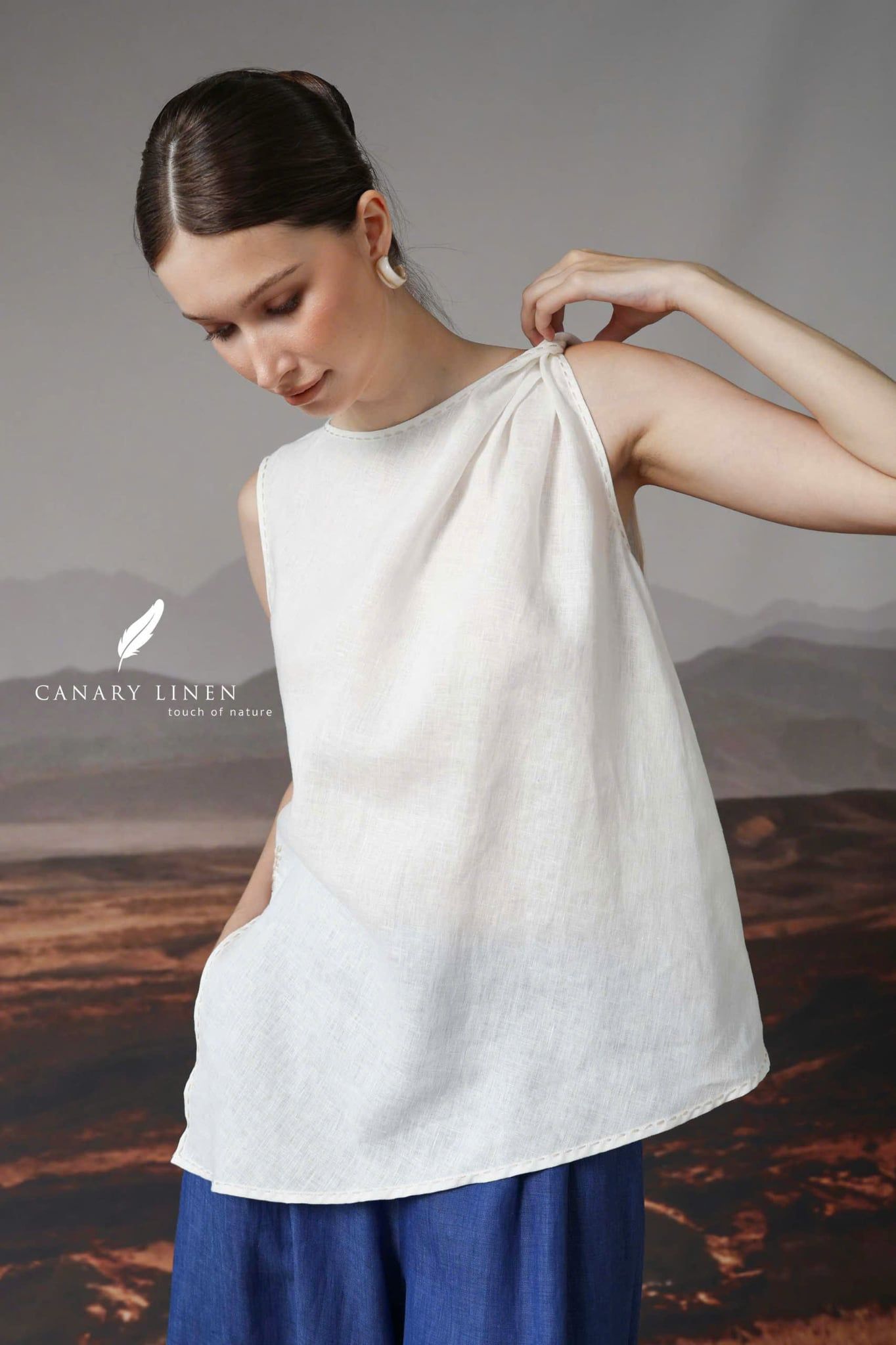  Sage Top - Trắng 