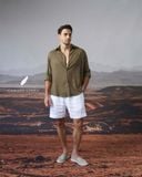  Plain Shorts - Trắng 