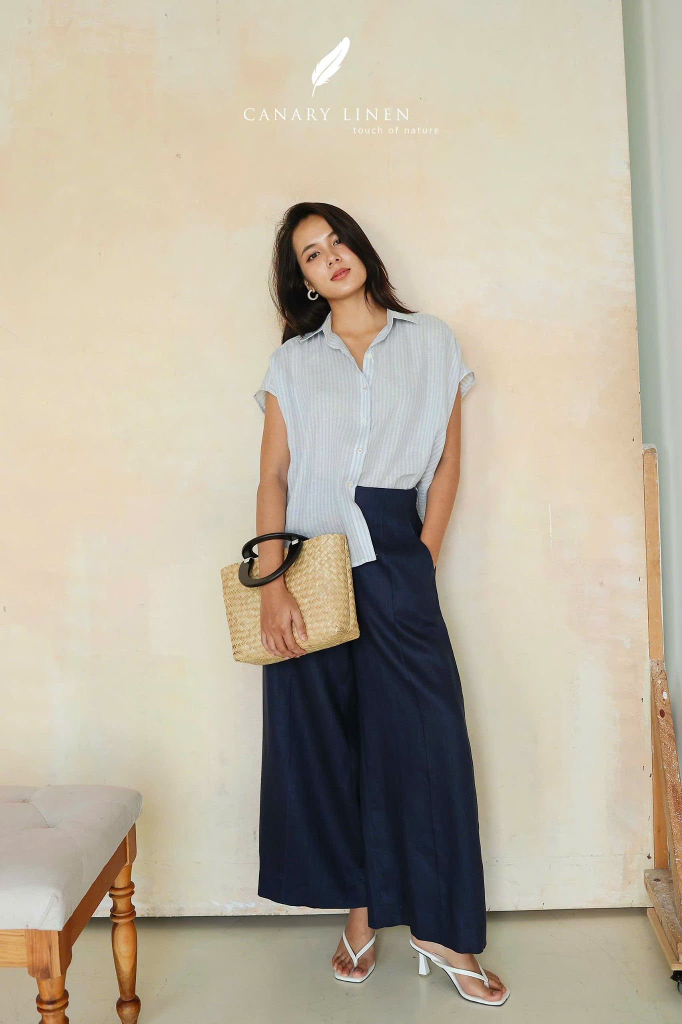  Midline Pants - Xanh navy 