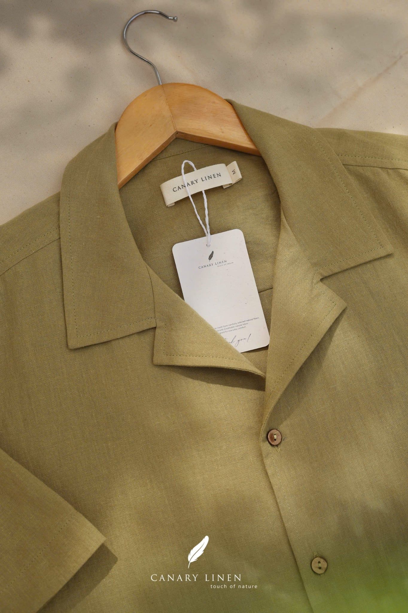  Dant Shirt - Xanh Olive 