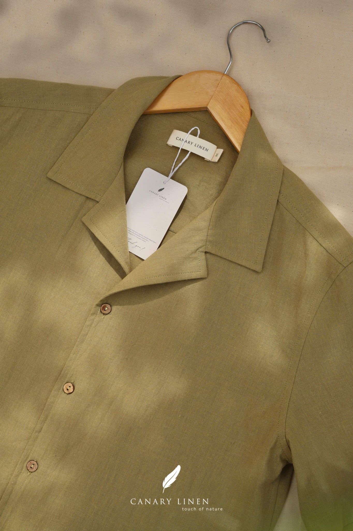  Dant Shirt - Xanh Olive 