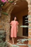  Vella Dress - Hồng cam 