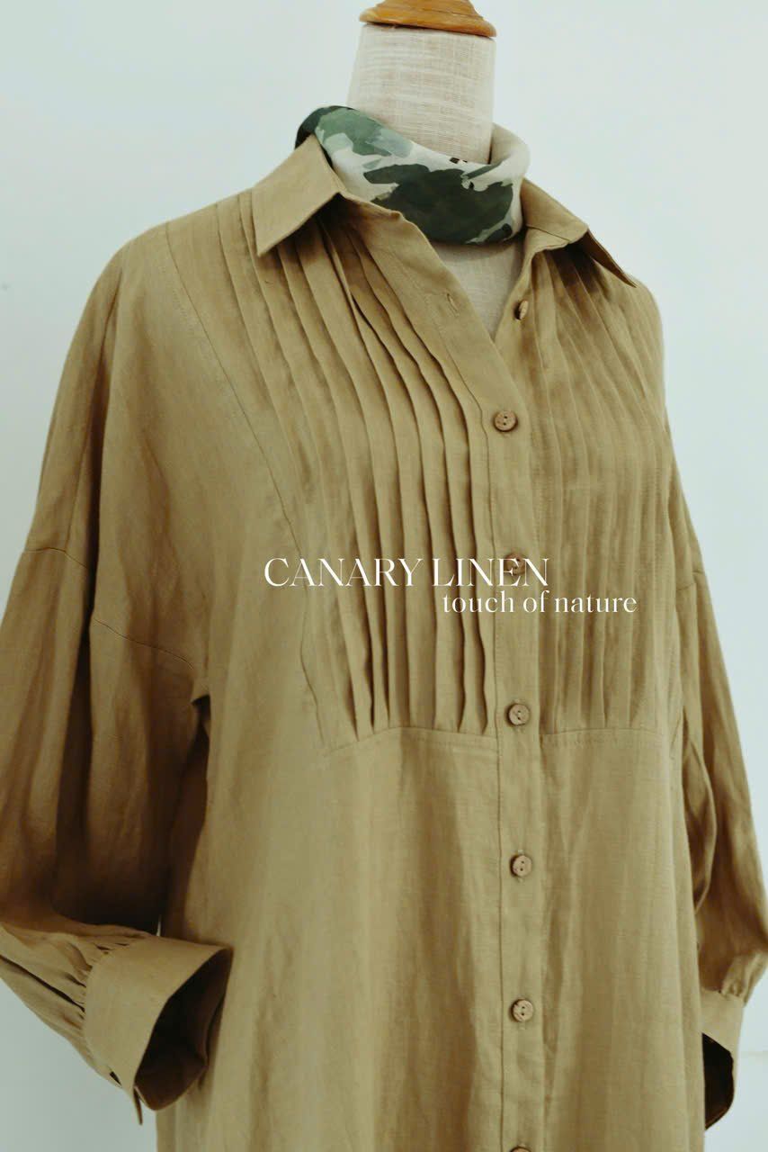  Cinna Dress - Xanh Olive 