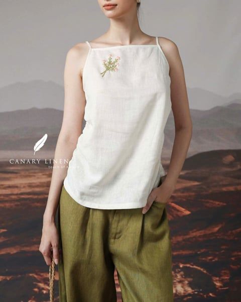  Fern Top - Trắng 