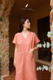  Vella Dress - Hồng cam 