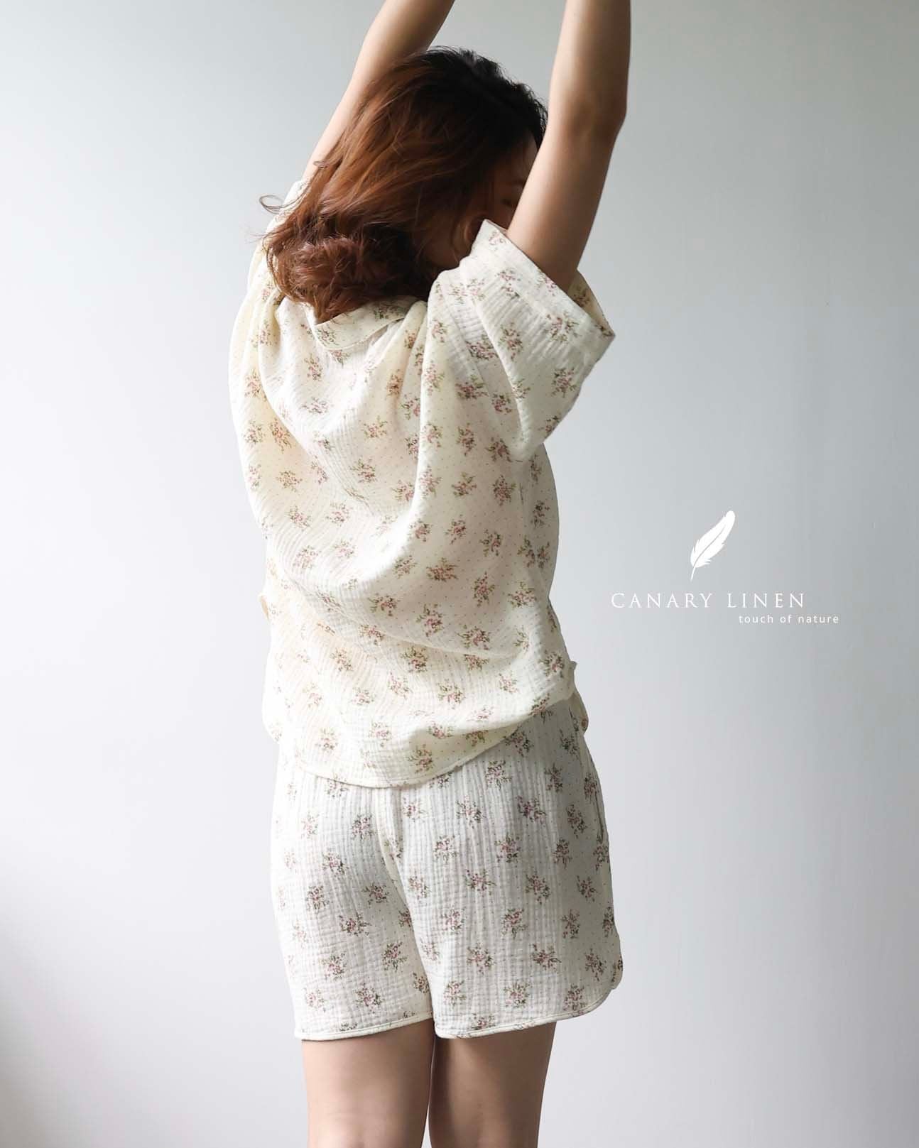  Mira Set - Hoa kem bông tím 