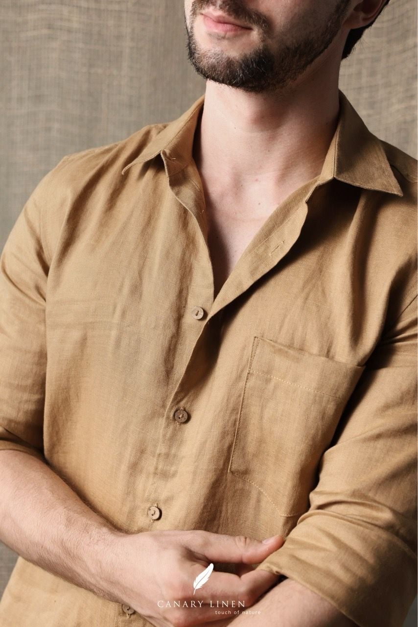  Nomad Shirt - Nâu mocha 