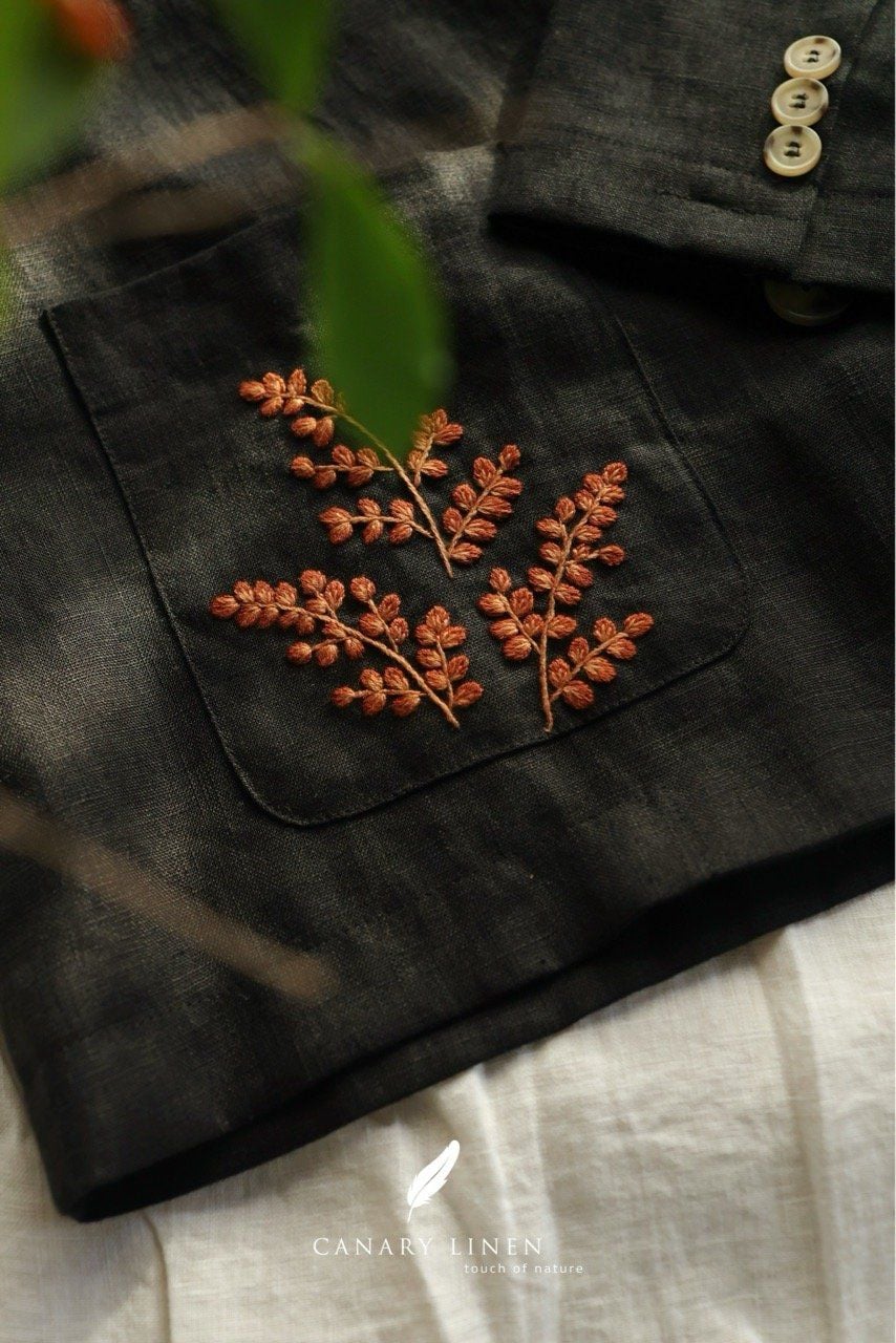  Leafin Blazer - Đen 