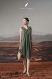  Folie Dress - Xám rêu 